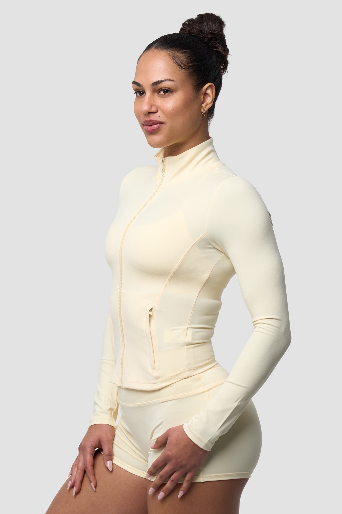 g*a様 SCULPTOR ジャージトップス バレエコア Cleo Sculpt Zip Jacket – SMR Leisure